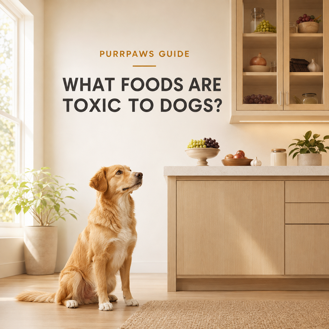 PurrPaws Guide: What Foods Are Toxic to Dogs?