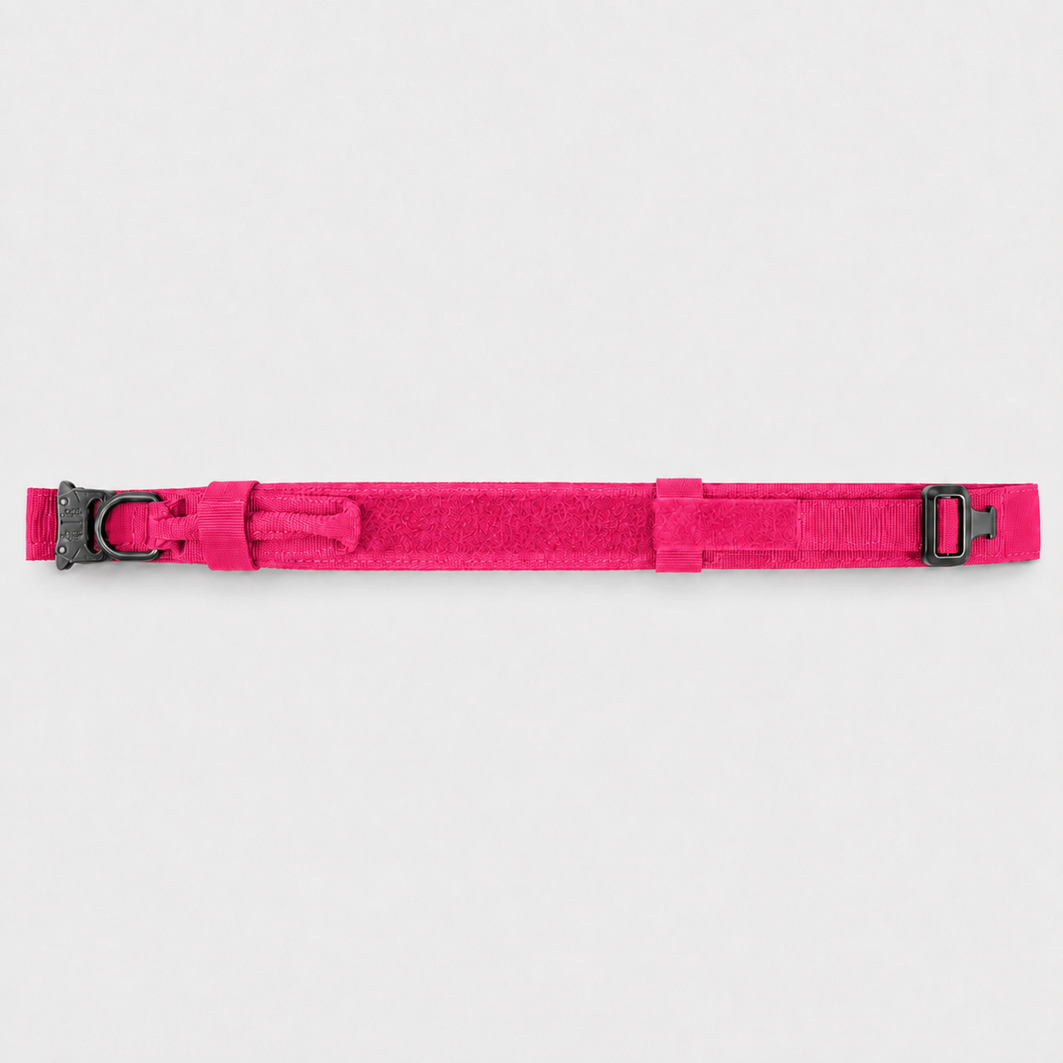Trek™ heavy-duty dog collar showing metal leash D-ring