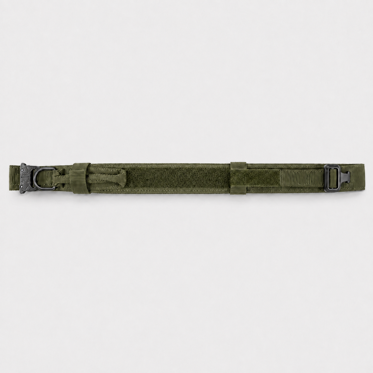 Trek™ heavy-duty dog collar side view with control handle