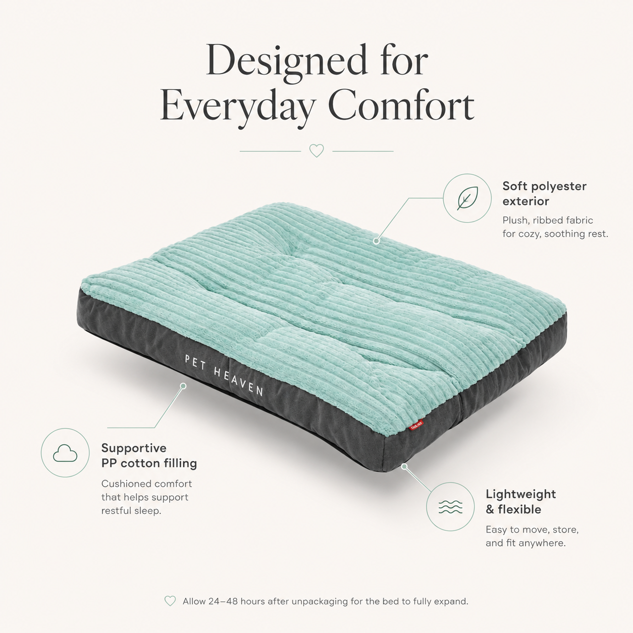 PlushCloud Dog Bed