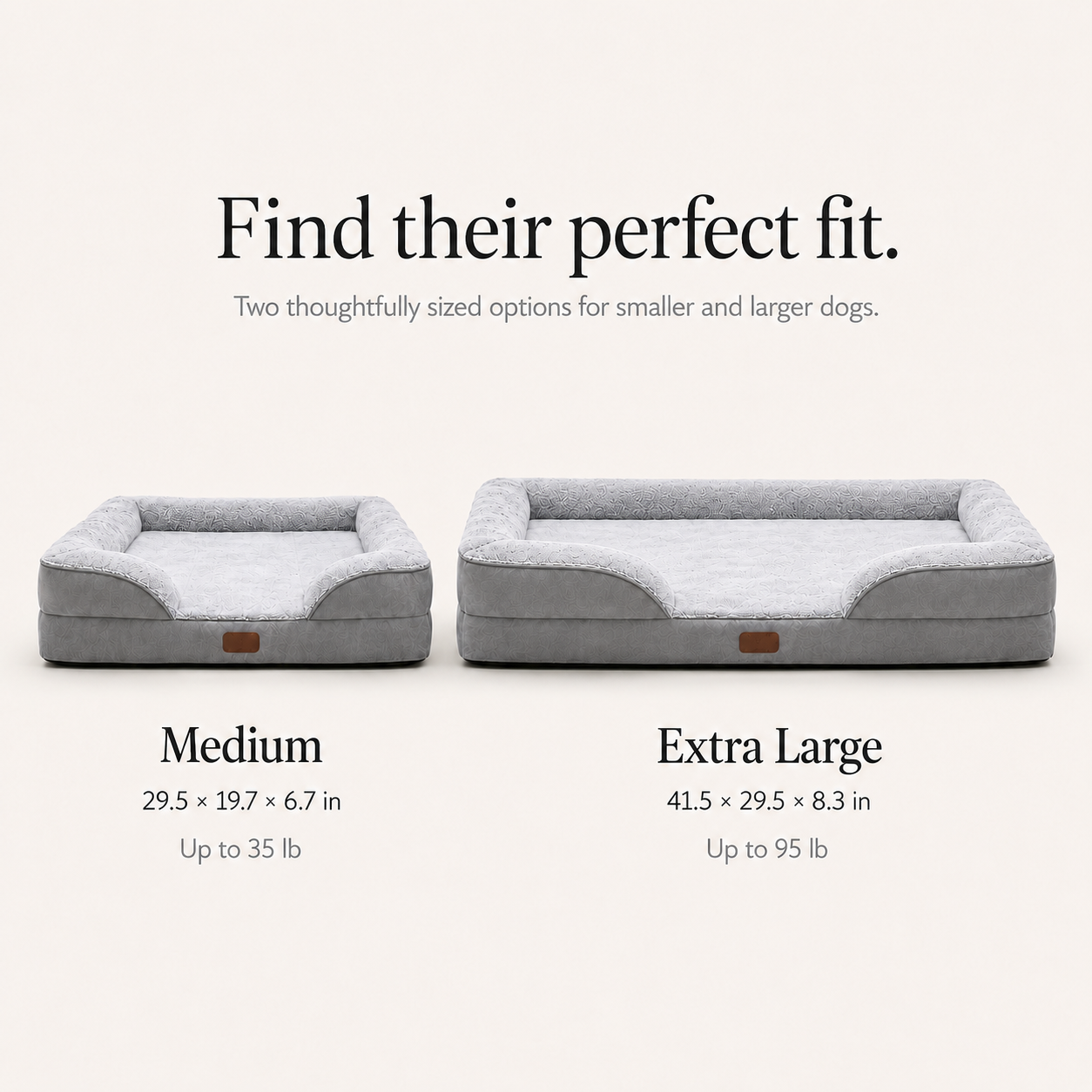 CloudNest Memory Foam Bed