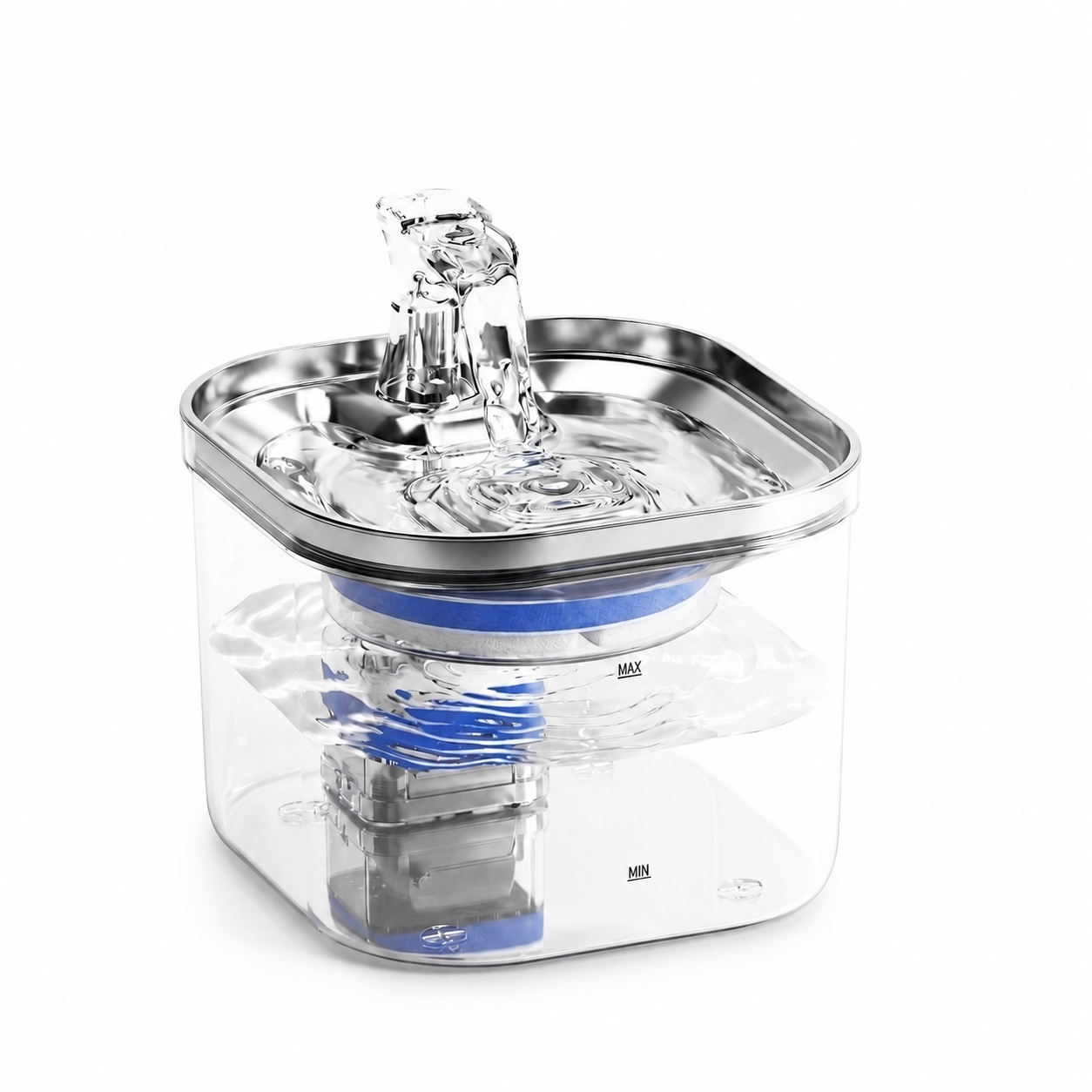 Lumi™ Stainless Steel Fountain
