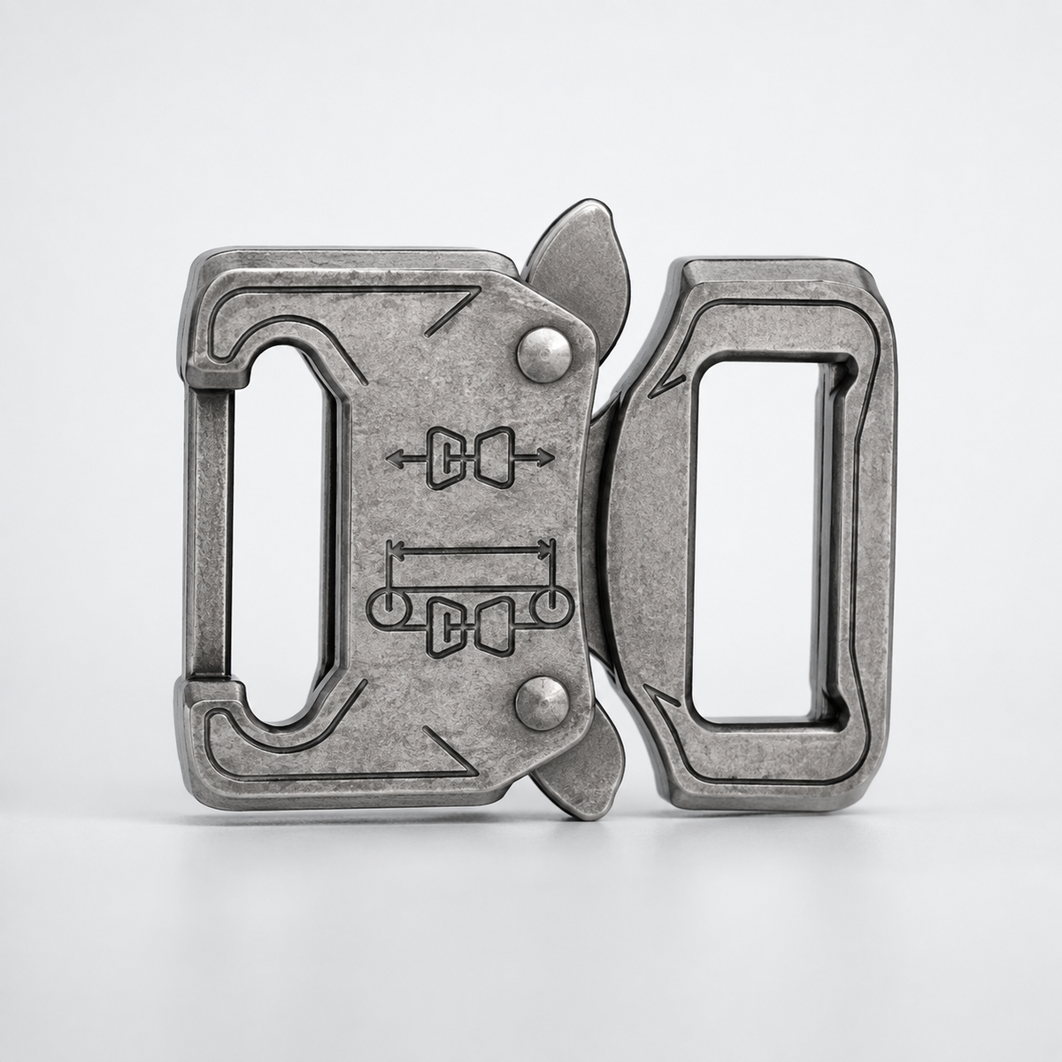 Trek dog collar metal buckle and hardware