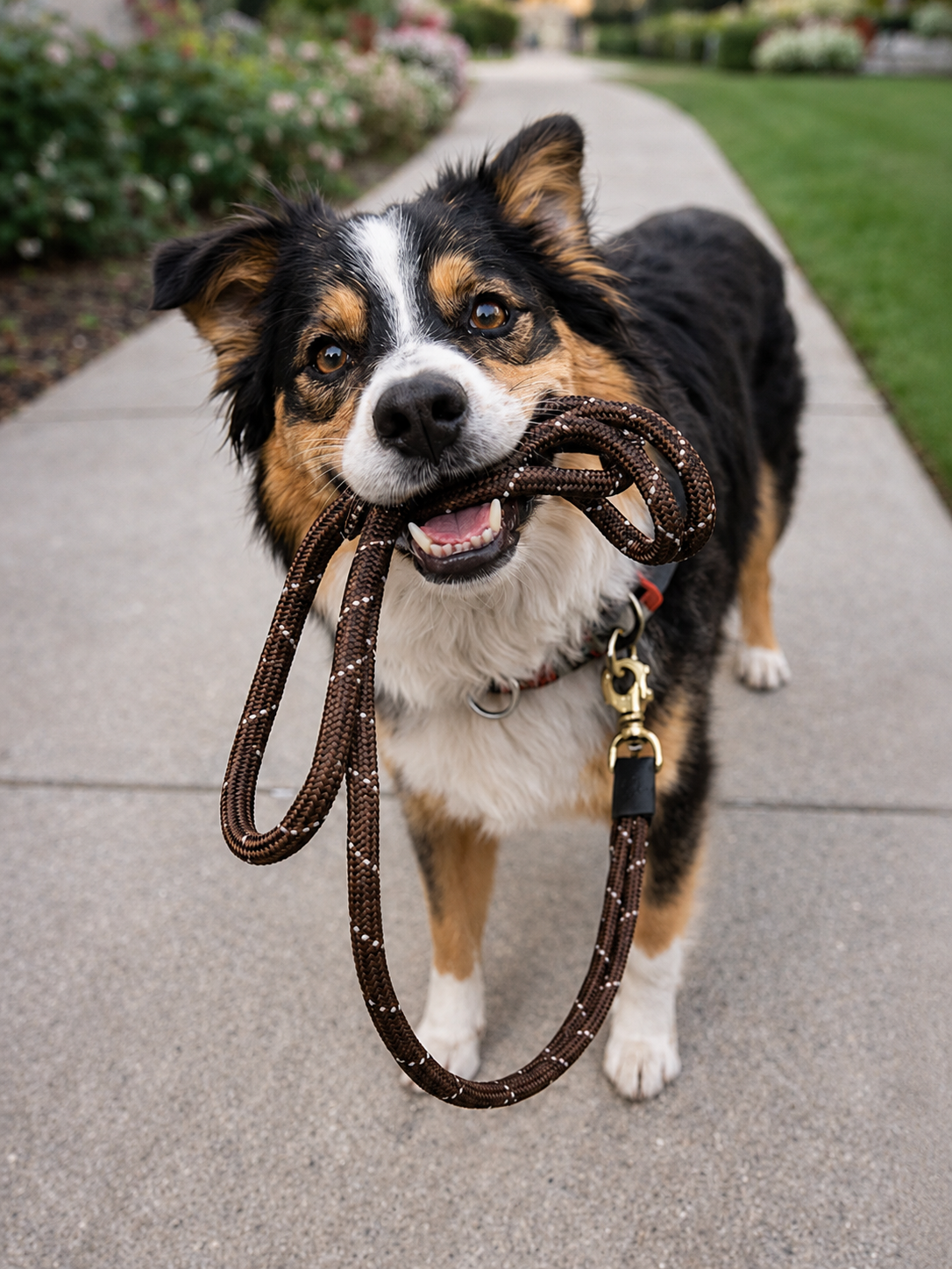 Reflective Braided Leash