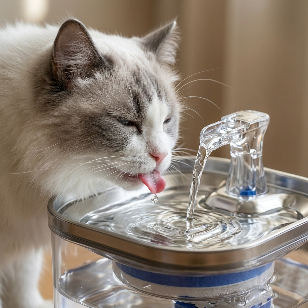 Lumi™ Stainless Steel Fountain