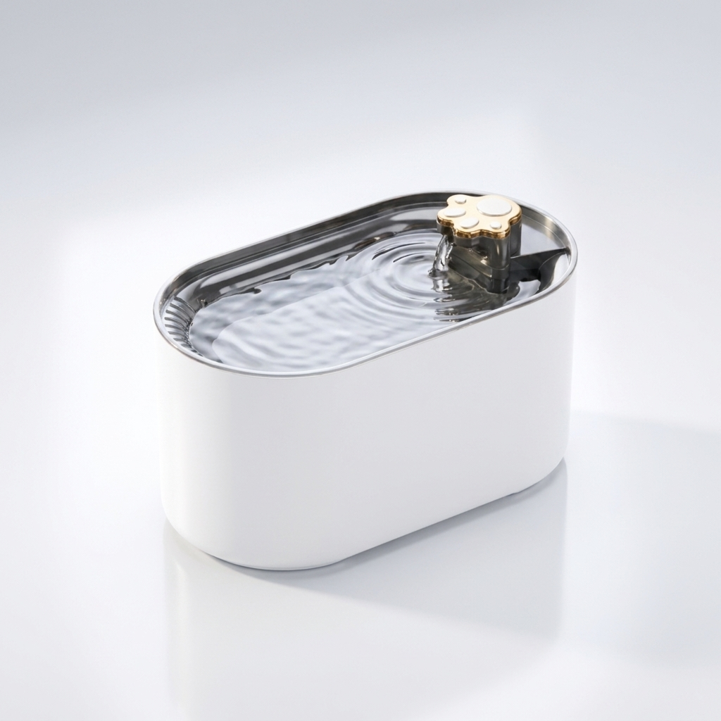 Flow 3 L pet fountain compatible with replacement filters