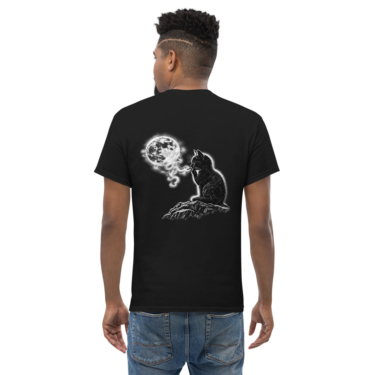 Smoky Night Tee – black back