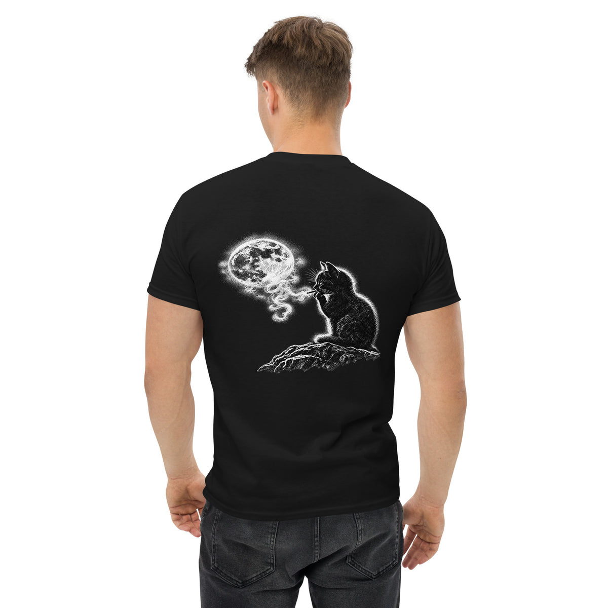 Smoky Night Tee – black back