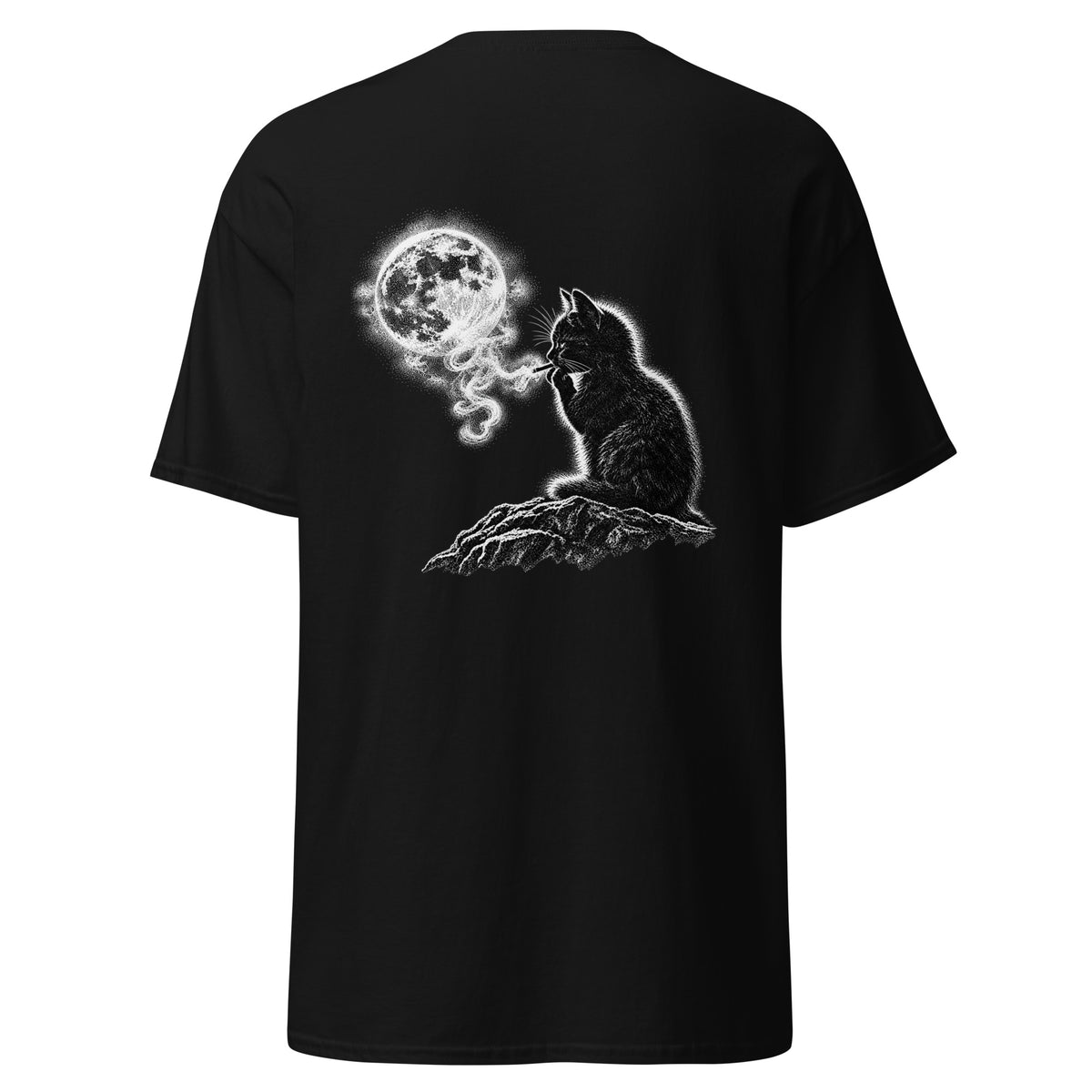Smoky Night Tee – black back