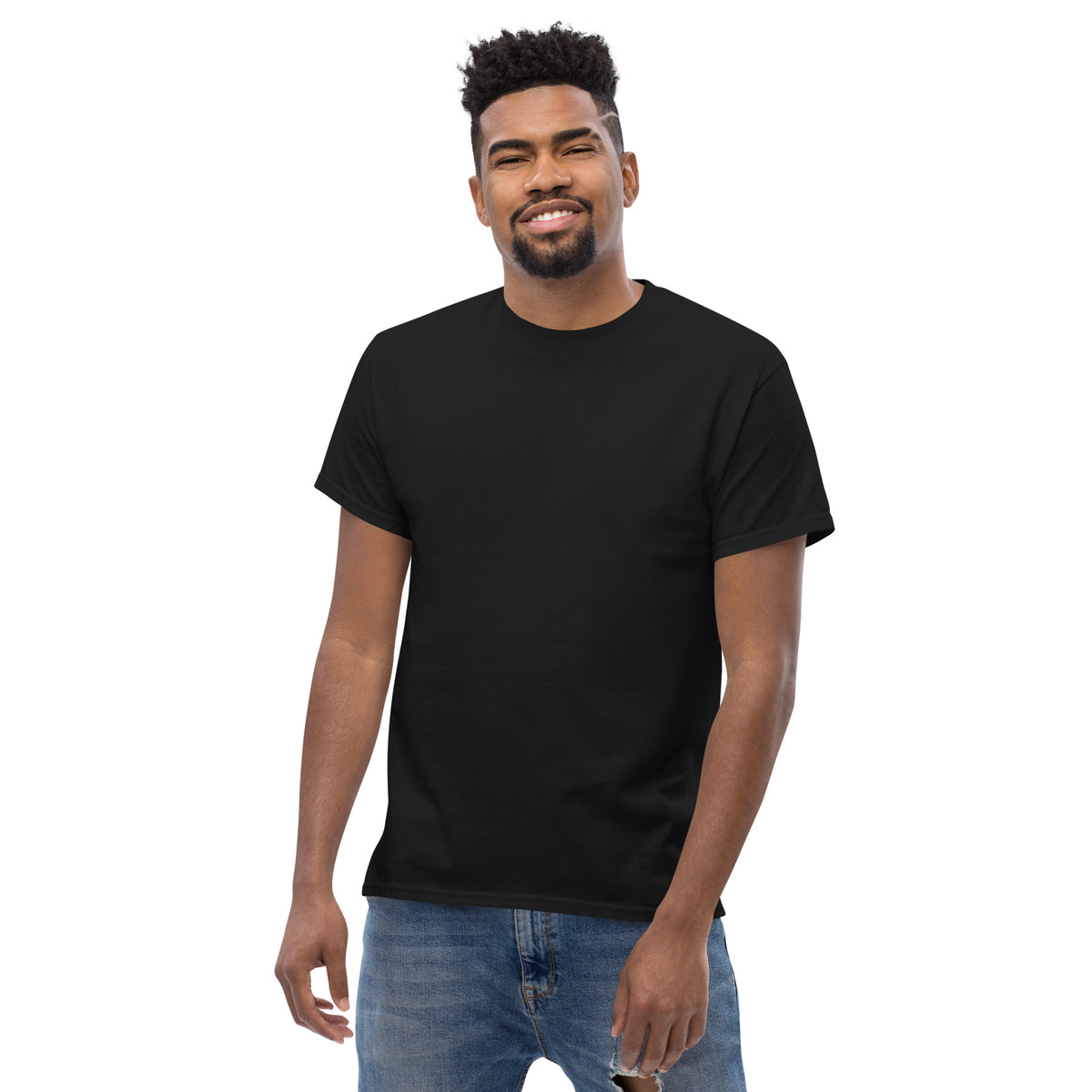 Nine Lives After Dark Tee – black front alternate