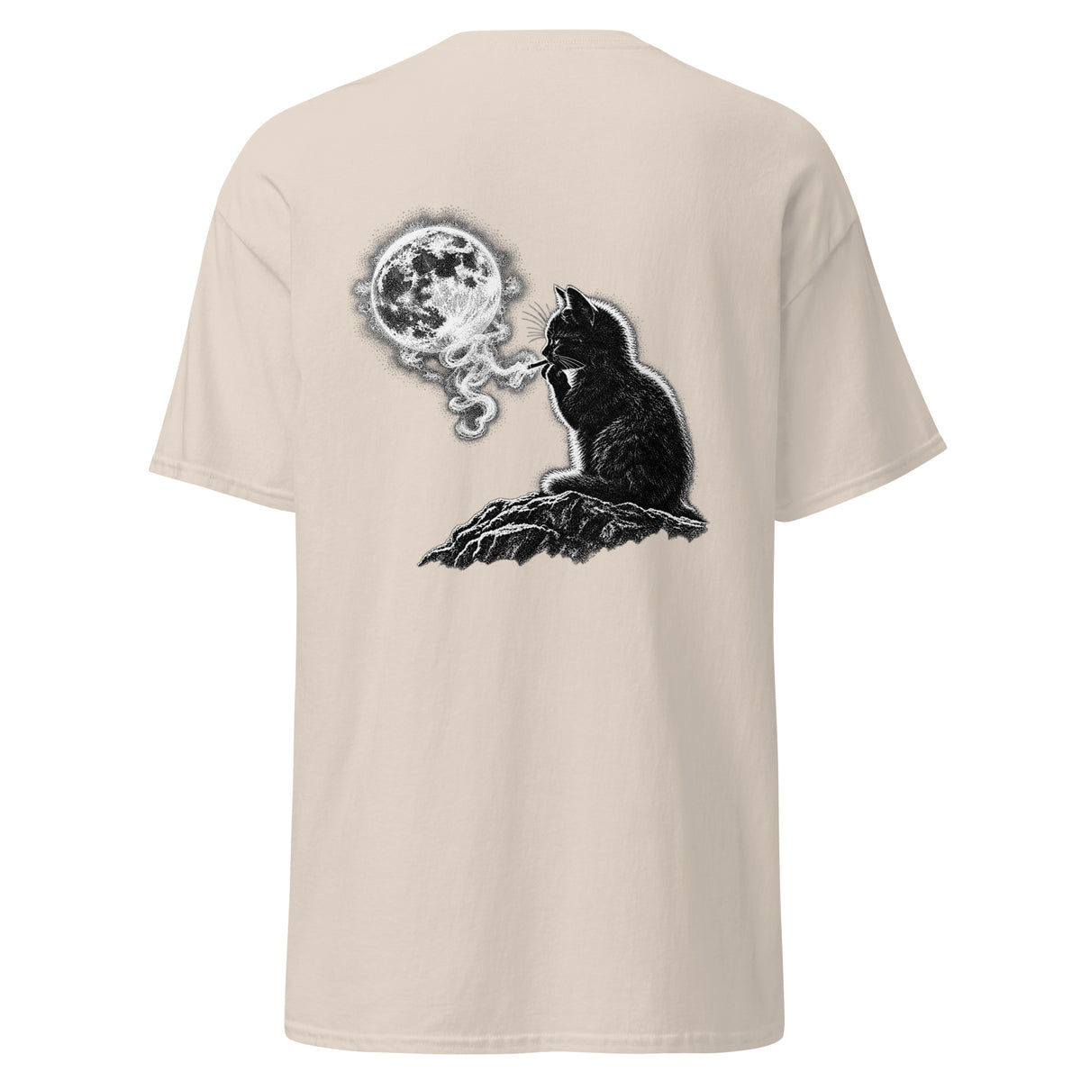Smoky Night Tee – natural back