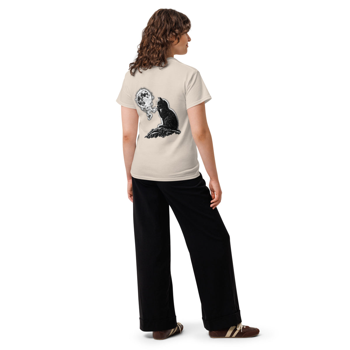 Smoky Night Tee – natural back