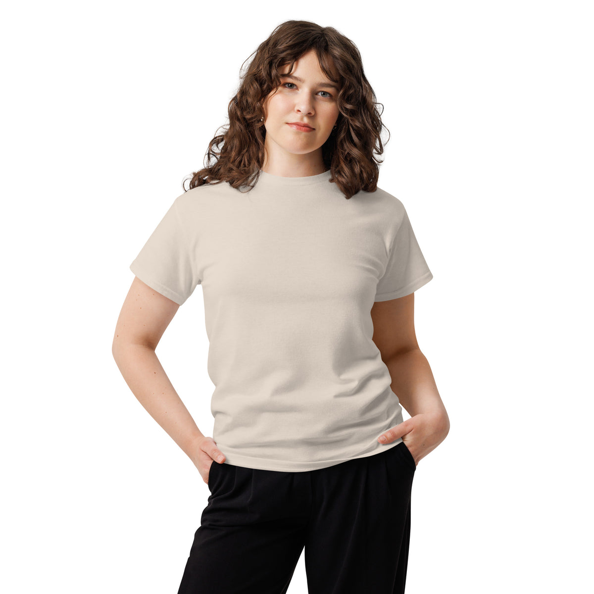 Smoky Night Tee – natural front