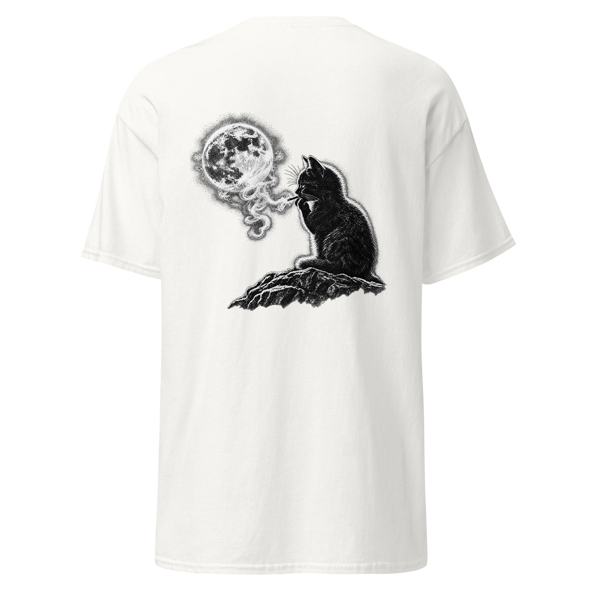 Smoky Night Tee – white back